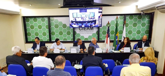Suframa participa de debate sobre a ZFM em reunião ordinária do Cieam