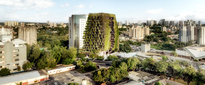 Vem aí o Botânica Office, primeiro espigão biofílico do Norte