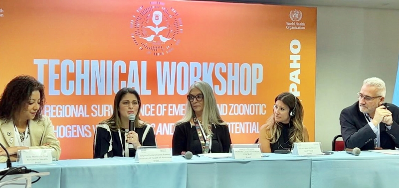 ‘Vigilância regional de patógenos com potencial epidêmico e pandêmico’ é tema de encontro entre especialistas em saúde