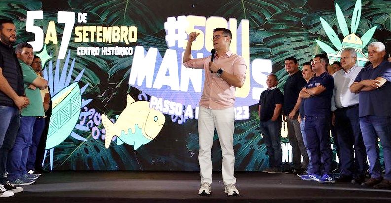 Prefeito David Almeida lança o festival ‘#SouManaus Passo a Paço 2023’