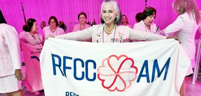 Rede Feminina de Combate ao Câncer lança camiseta oficial do Outubro Rosa 2023