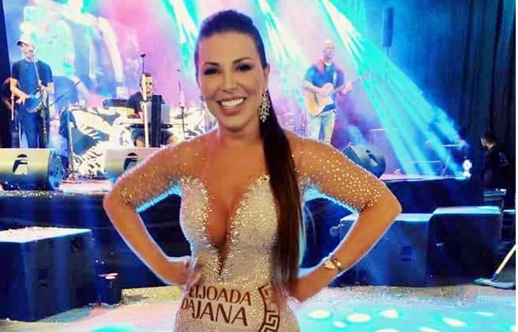 Janaína Jamilla, a rainha das grandes festas lacra o domingo com a segunda edição da “Feijoada da Jana”