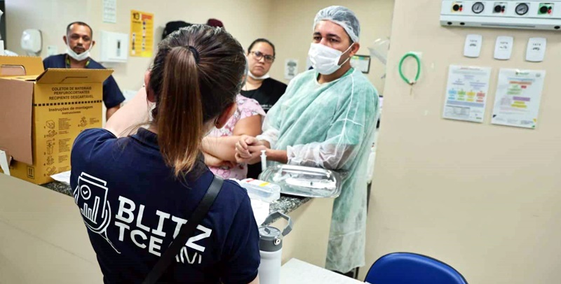 TCE-AM inspeciona Hospital João Lúcio e Joãozinho para apurar denúncias recebidas