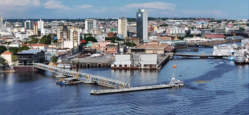 Mirante Lúcia Almeida ganha atracadouro e terceira ponte do píer 