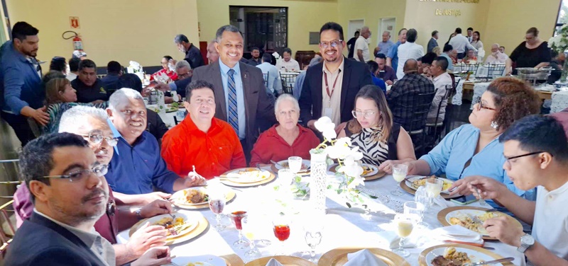 Procurador-geral de Justiça reúne imprensa amazonense para almoço especial na sede do Ministério Público