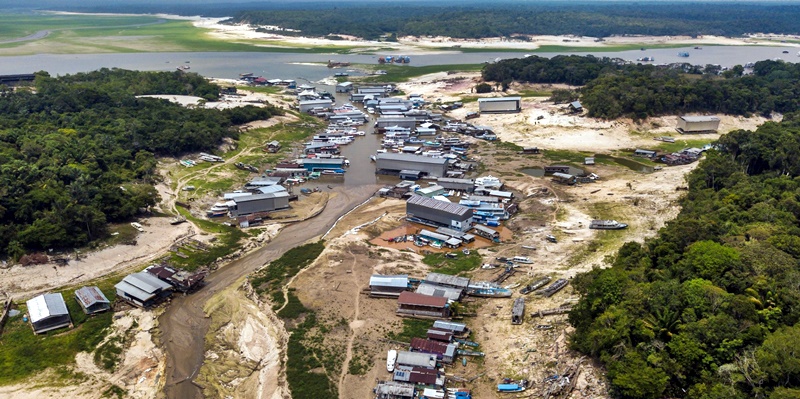 Estiagem: Sindarma emite novo alerta sobre nível crítico dos rios no Amazonas