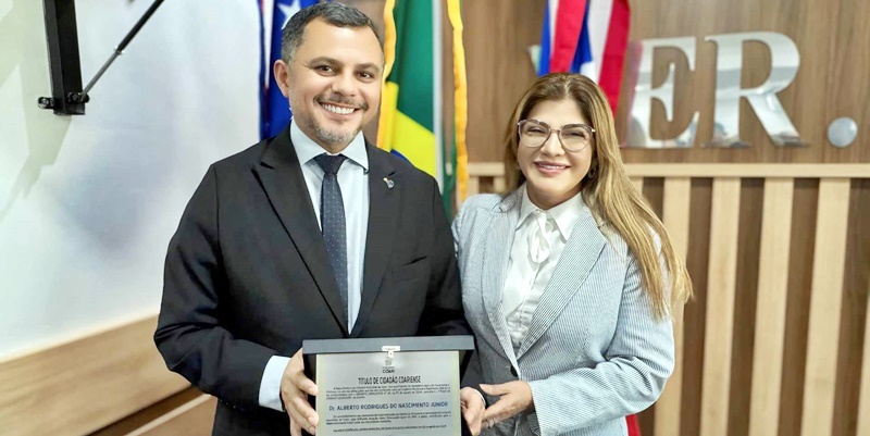 Procurador-geral de Justiça, Alberto Rodrigues do Nascimento Júnior recebe título de Cidadão de Coari