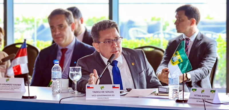 Em Brasília, Amazonas reforça proteção à ZFM na regulamentação da reforma tributária durante do Fórum dos Governadores