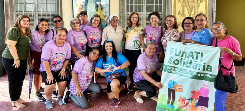 FUnATI conclui projeto solidário com doação de alimentos, produtos de limpeza e brinquedos a pessoas em vulnerabilidade social 