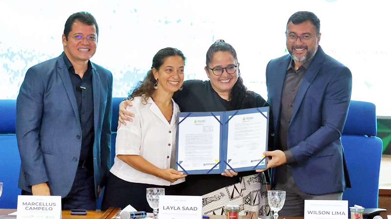 Wilson Lima destaca avanços em políticas para a infância durante entrega do Selo Unicef para 29 municípios