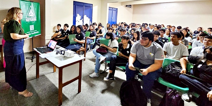 Projeto Suframa nas Escolas realiza segunda atividade do ano