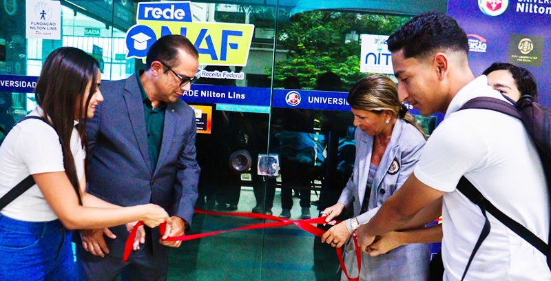 CPF e Impostos: Nilton Lins e Receita Federal inauguram posto para atendimento gratuito à população