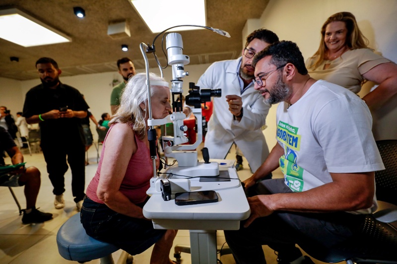 Em homenagem aos 356 anos de Manaus, governador Wilson Lima dá início ao maior mutirão de cirurgias de catarata da história do Amazonas  