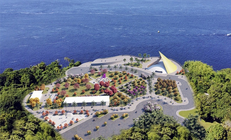 Parque Encontro das Águas em Manaus, ganha forma com novas frentes estruturais em obra da prefeitura